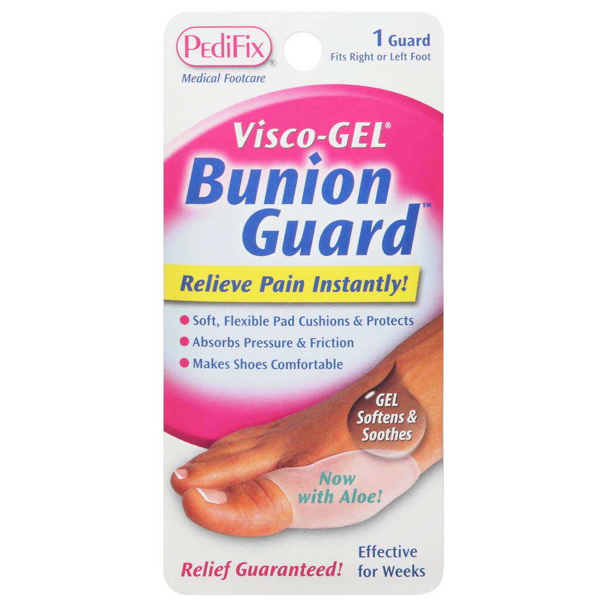 slide 1 of 9, PediFix Visco-Gel Bunion Guard 1 ea, 1 ct