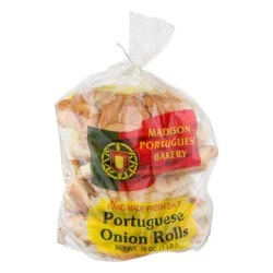 Madison Portuguese Bakery Portuguese Onion Sandwich Rolls - 6 ct