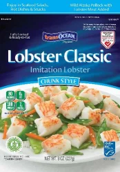 Trans-Ocean Chunk Style Classic Imitation Lobster