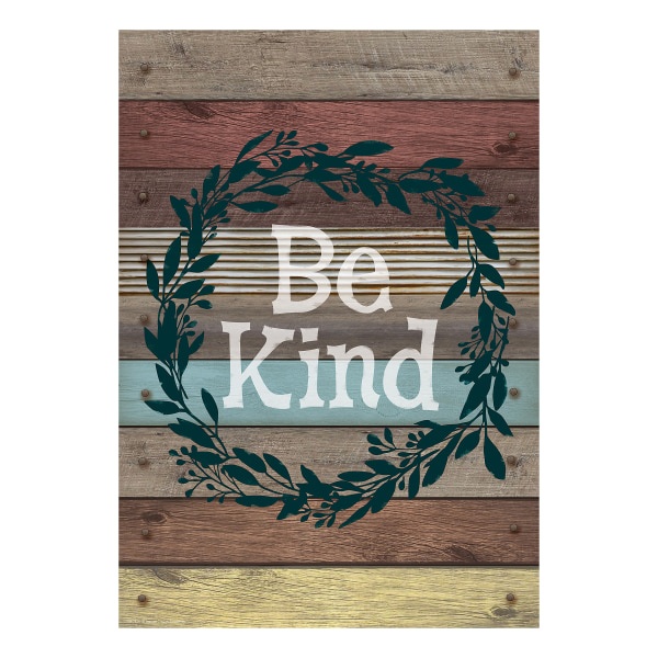 slide 1 of 5, Teacher Created Resources Positive Posters, 13-3/8'' X 19'', Rustic, Pack Of 4 Posters, 4 ct