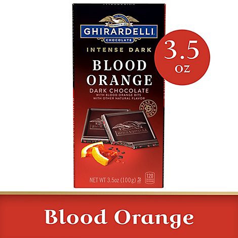 slide 1 of 1, Ghirardelli Intense Dark Blood Orange Sunset Chocolate Bar - 3.5 Oz, 3.5 oz