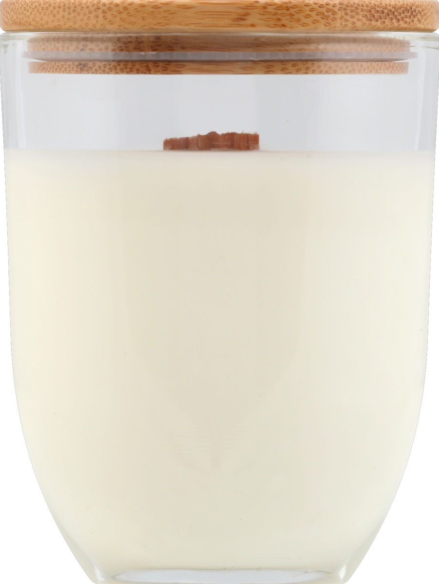 slide 3 of 3, Febreze Home Collection Wooden Wick Almond Sugar Candle, 7.5 oz