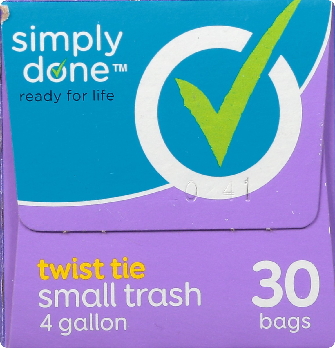 slide 12 of 14, Simply Done 4Gal Garbage Bags, 30 ct