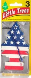Little Trees America with Vanillaroma Air Fresheners 3 ea