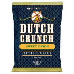 Old Dutch Foods Old Dutch Sweet Onion Dutch Crunch Kettle Chips