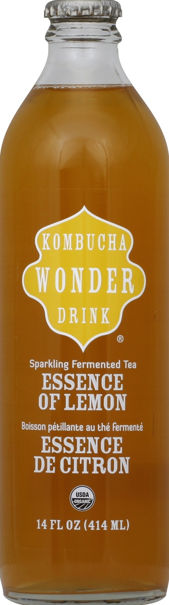 slide 4 of 4, Kombucha Wonder Drink Essence Of Lemon, 14 fl oz