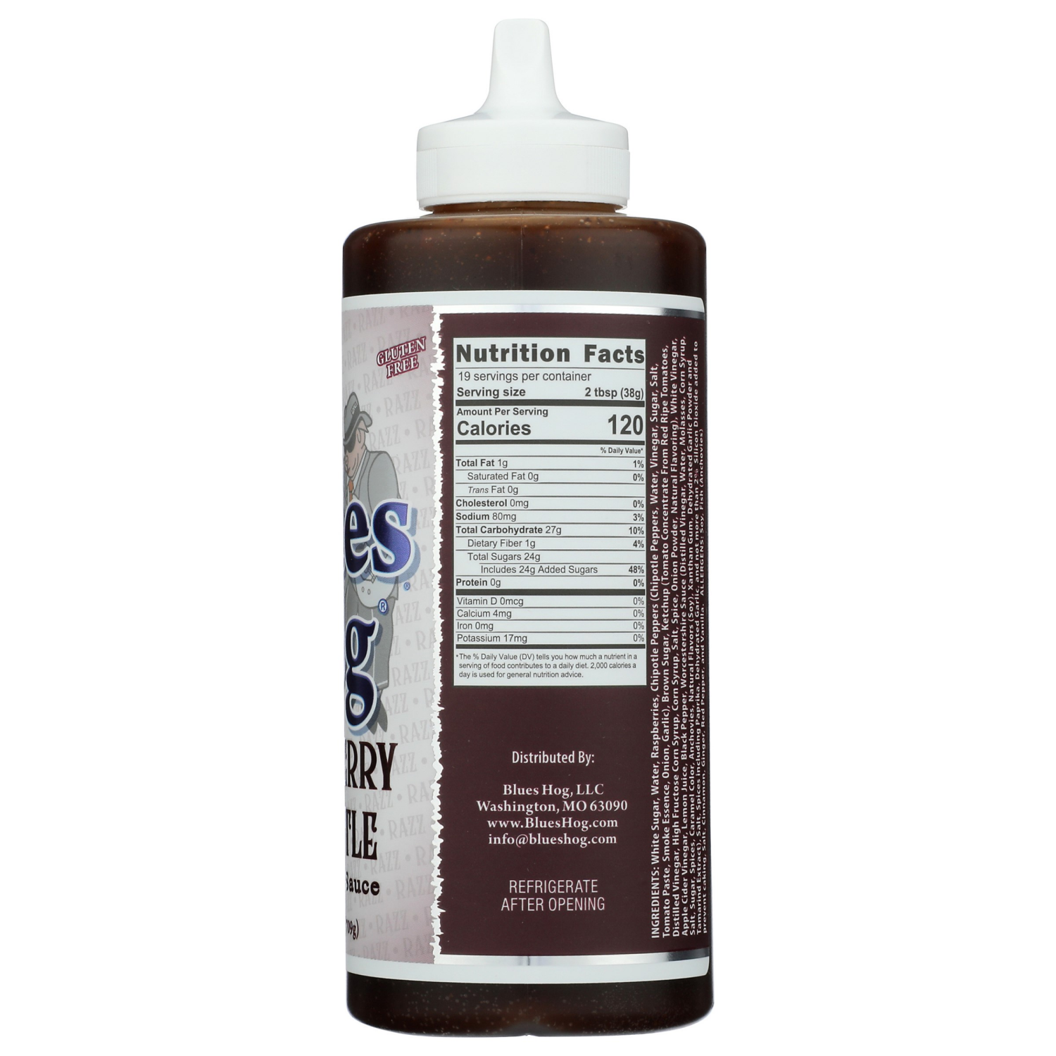 slide 2 of 4, Blues Hog Raspberry Chipotle Barbecue Sauce 25 oz, 25 oz