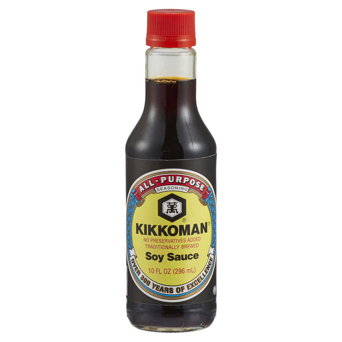 slide 1 of 11, Kikkoman Naturally Brewed Soy Sauce, 10 fl oz