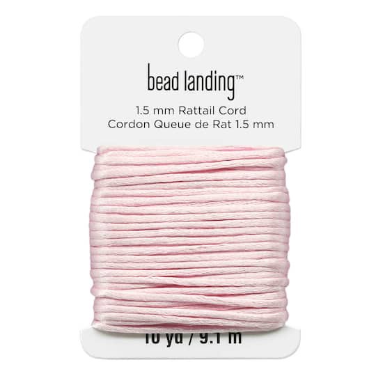 slide 1 of 2, 1.5mm Rattail Cord, 10yd. By Bead Landing, 1.5mm