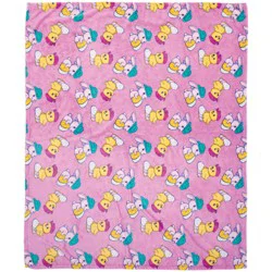 Destination Holiday Easter Throw Blanket - Cowboy Bunny & Chick