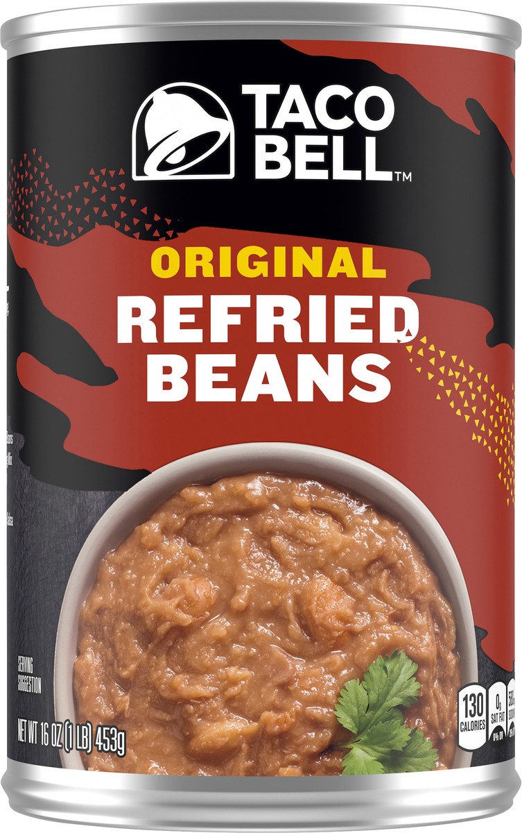 slide 4 of 13, Taco Bell Beans Refried 16 Oz, 16 oz