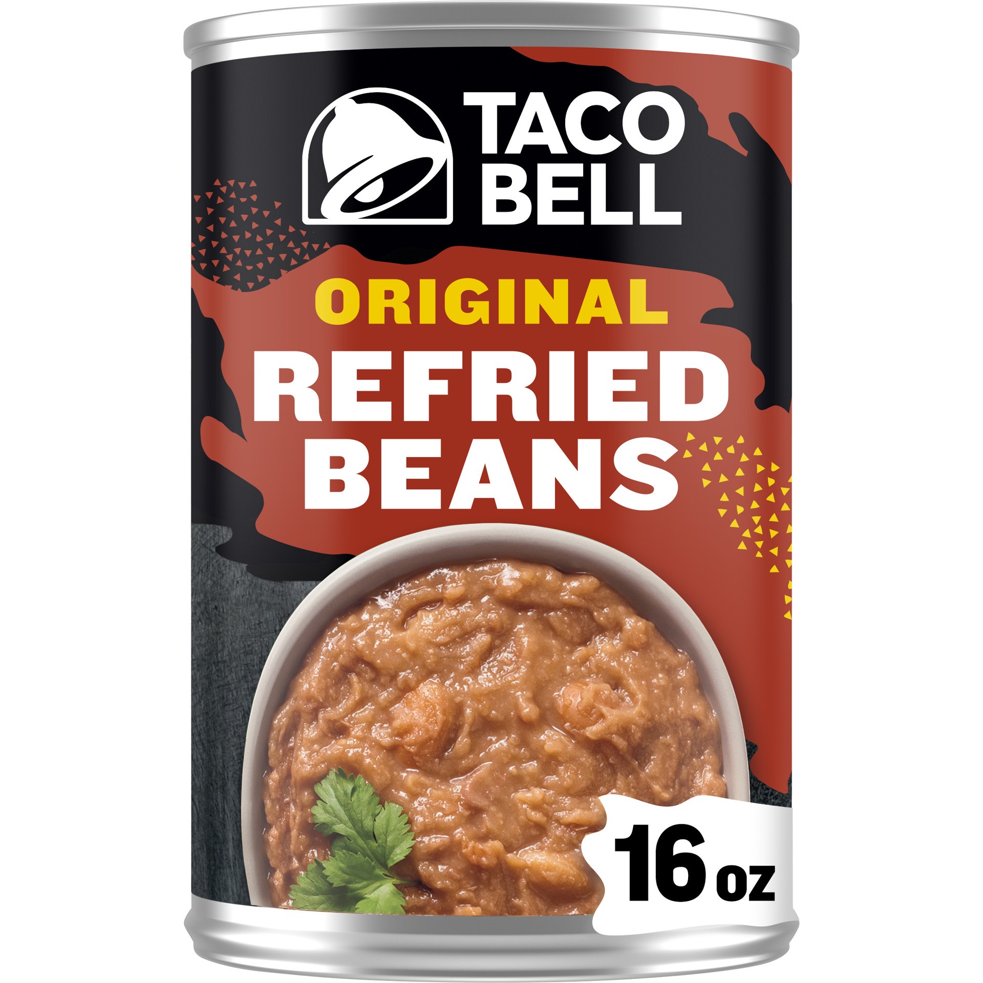 slide 1 of 13, Taco Bell Beans Refried 16 Oz, 16 oz