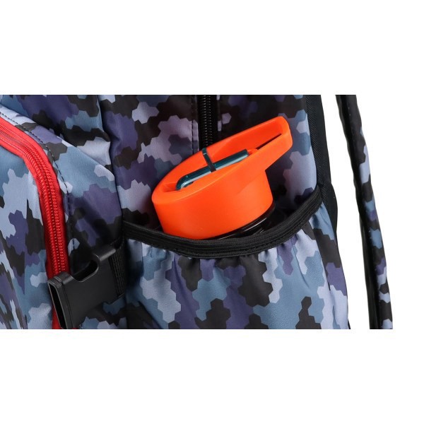 slide 10 of 10, Office Depot® Brand School Backpack and Lunch Box Set, Gray Camouflage, 1 ct