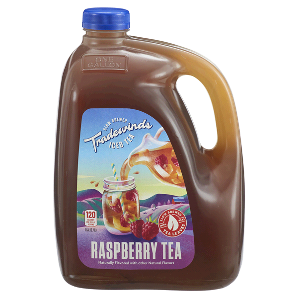 slide 1 of 1, Tradewinds Raspberry Tea, 1 gal