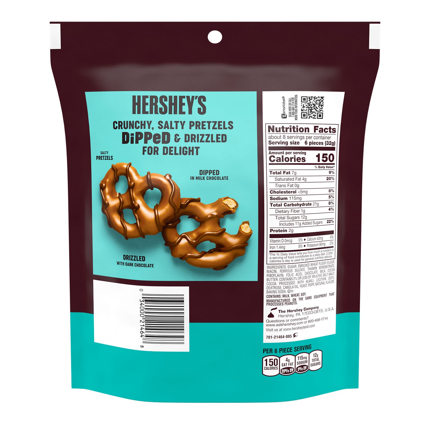 slide 2 of 7, Hershey's Snack, 8.5 oz