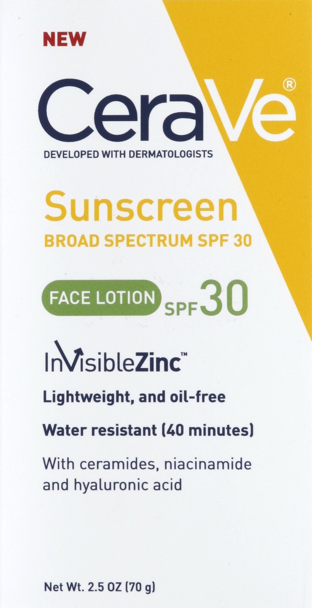 slide 1 of 5, CeraVe Sunscreen 2.5 oz, 2.5 oz