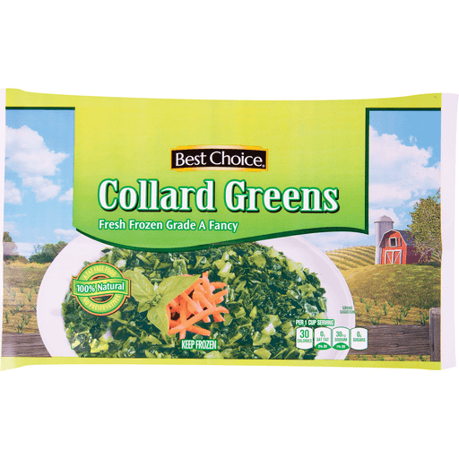 slide 1 of 1, Best Choice Frozen Collard Greens, 16 oz