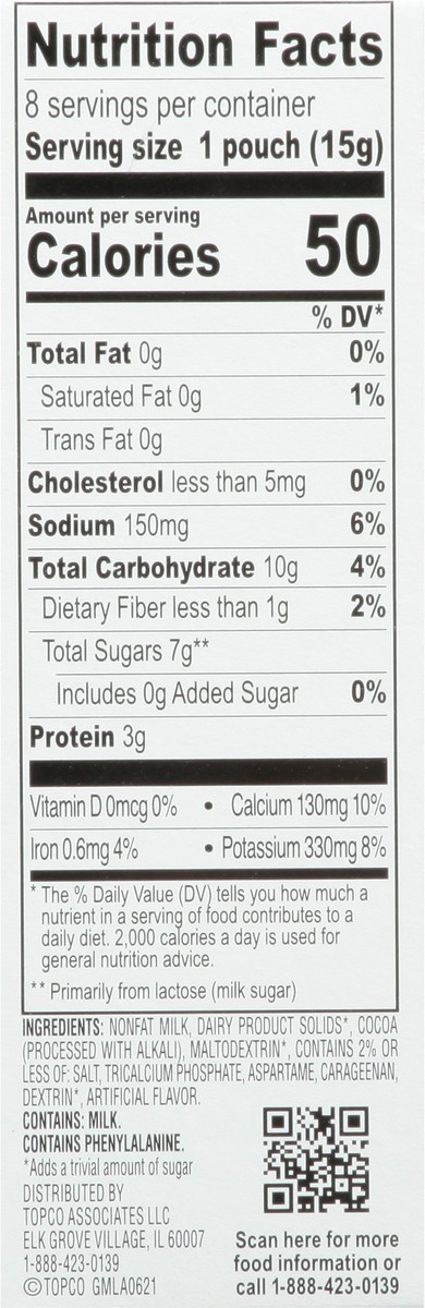 slide 8 of 14, Food Club Essential Choice Instant Hot Cocoa Mix - 8 ct, 8 ct