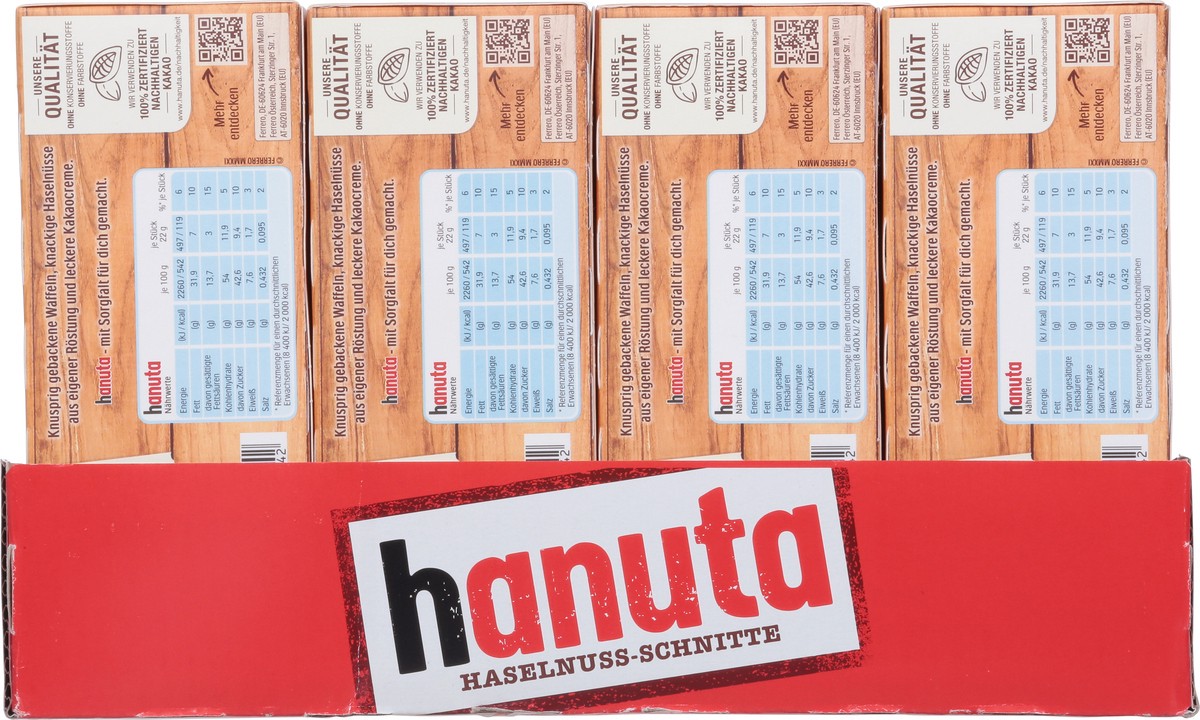 Hanuta Haselnuss Schnitte