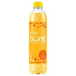 bubly Burst Sparkling Water Beverage Pineapple Tangerine 16.9 Fl Oz