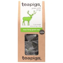 teapigs Mao Feng Green Tea Tea Temples - 15 ct