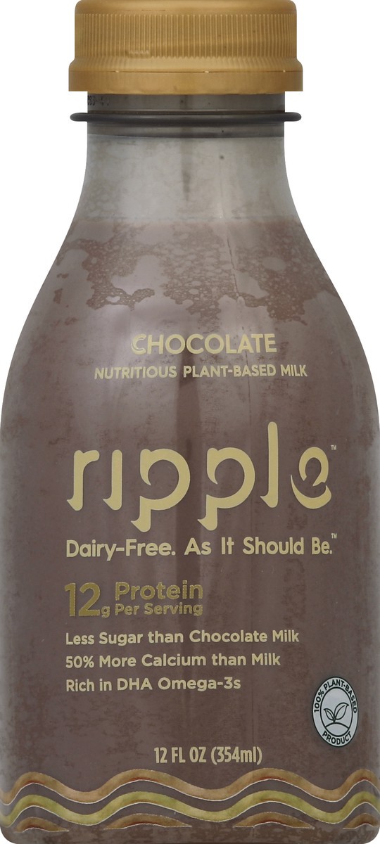 slide 2 of 4, Ripple Plant-Based Milk 12 oz, 12 oz