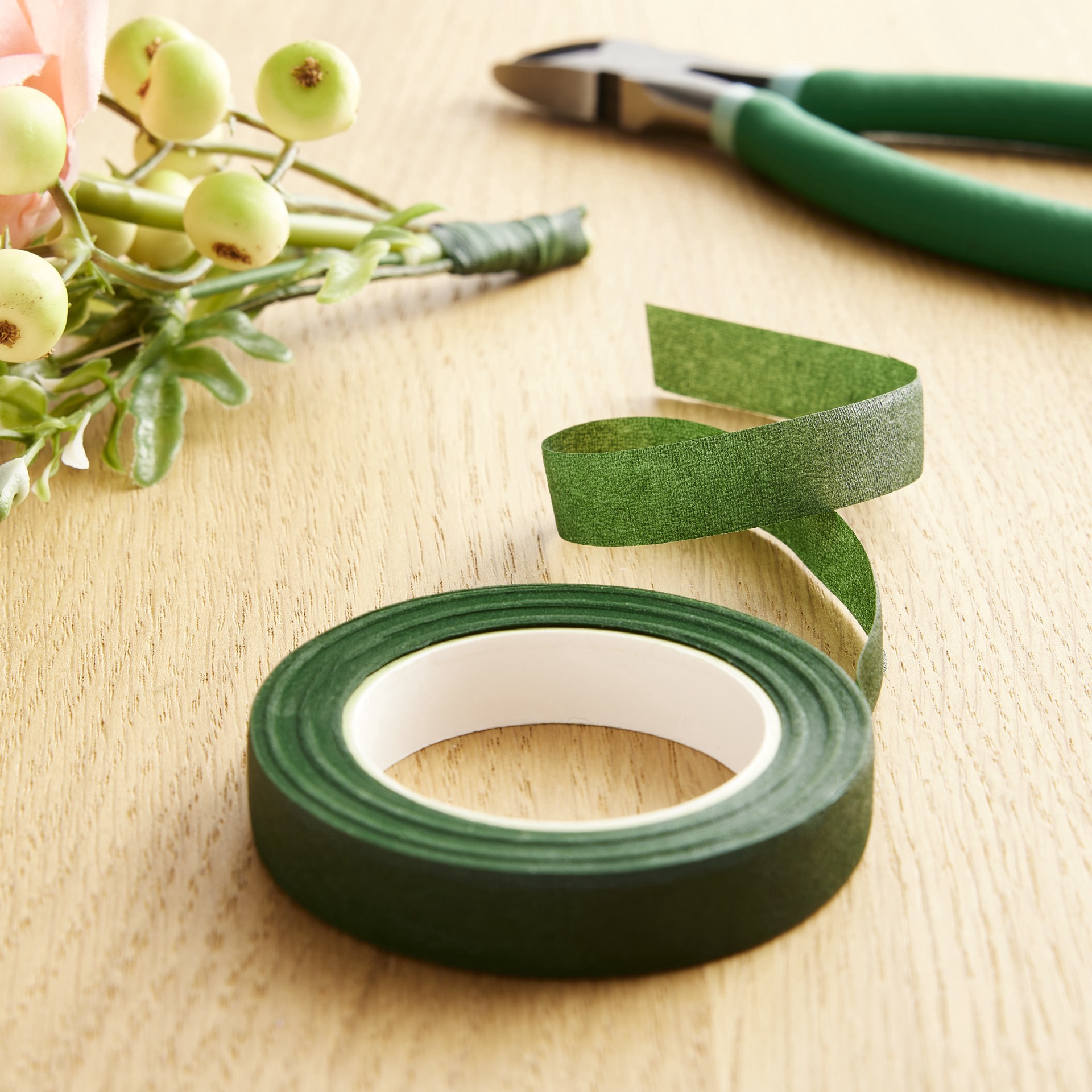 slide 3 of 3, Green Floral Tape Value Pack By Ashland, 55 ft
