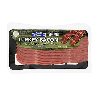 slide 1 of 1, Hill Country Fare Turkey Bacon, 5 oz