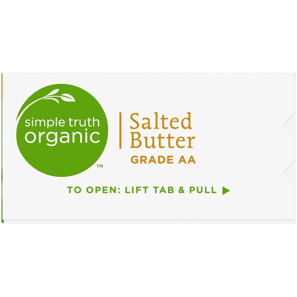 slide 2 of 3, Simple Truth Organic Salted Butter, 16 oz