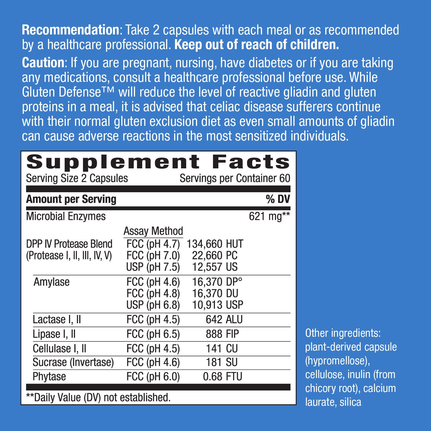 slide 4 of 4, Nature's Way Gluten Defense, Helps Digest Wheat and Dairy * **, Vegan, 120 Capsules, 120 ct