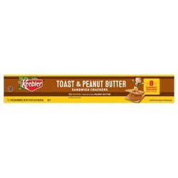 Keebler Toast and Peanut Butter Sandwich Crackers