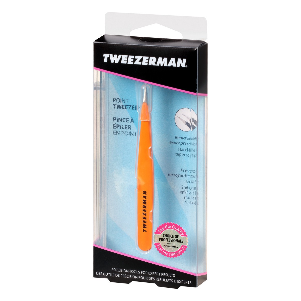 slide 3 of 11, Tweezerman Point Tweezer, 1 ct