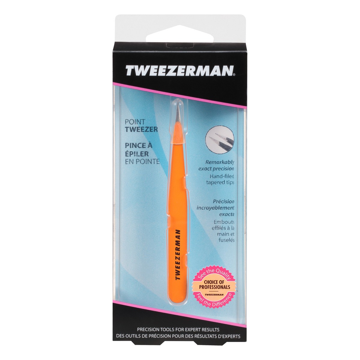 slide 1 of 11, Tweezerman Point Tweezer, 1 ct