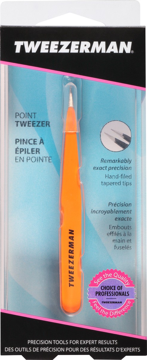 slide 6 of 11, Tweezerman Point Tweezer, 1 ct