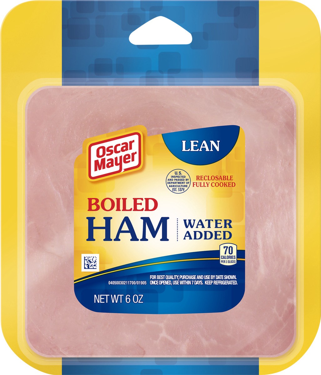 slide 2 of 2, Oscar Mayer Boiled Ham, 6 oz