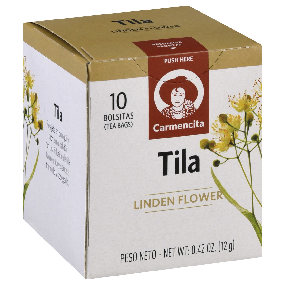 slide 12 of 12, Carmencita Linden Flower Tea - 10 ct, 10 ct