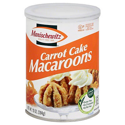 slide 1 of 2, Manischewitz Carrot Cake Macaroons, 10 oz