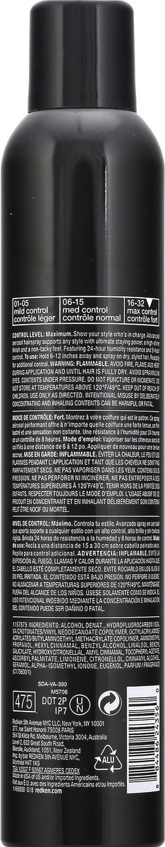 slide 3 of 7, Redken Hairspray 9.8 oz, 9.8 oz