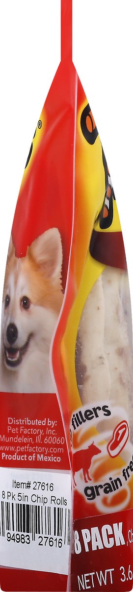 slide 7 of 9, Pet Factory Twistedz W/Beef, 8 ct