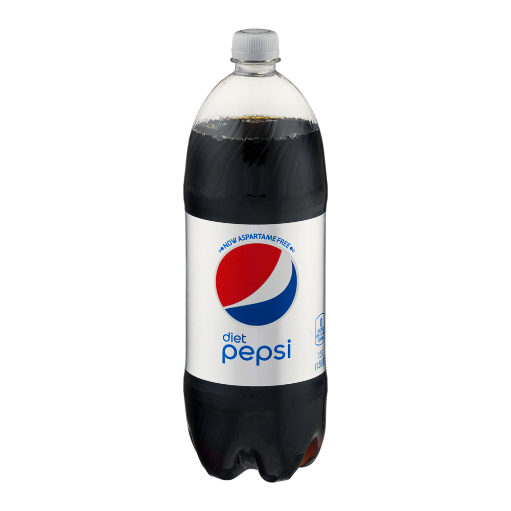 slide 1 of 4, Pepsi Cola, Diet - 1.5 liter, 1.5 liter