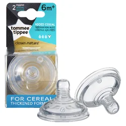 Tommee Tippee Closer To Nature Added Cereal Nipple