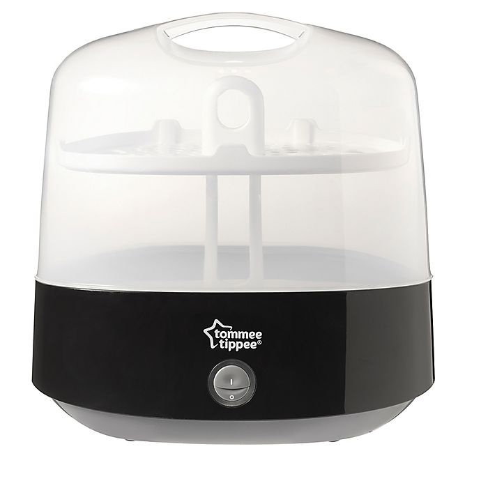 slide 2 of 7, Tommee Tippee Electric Steam Bottle Sterilizer - Black, 1 ct