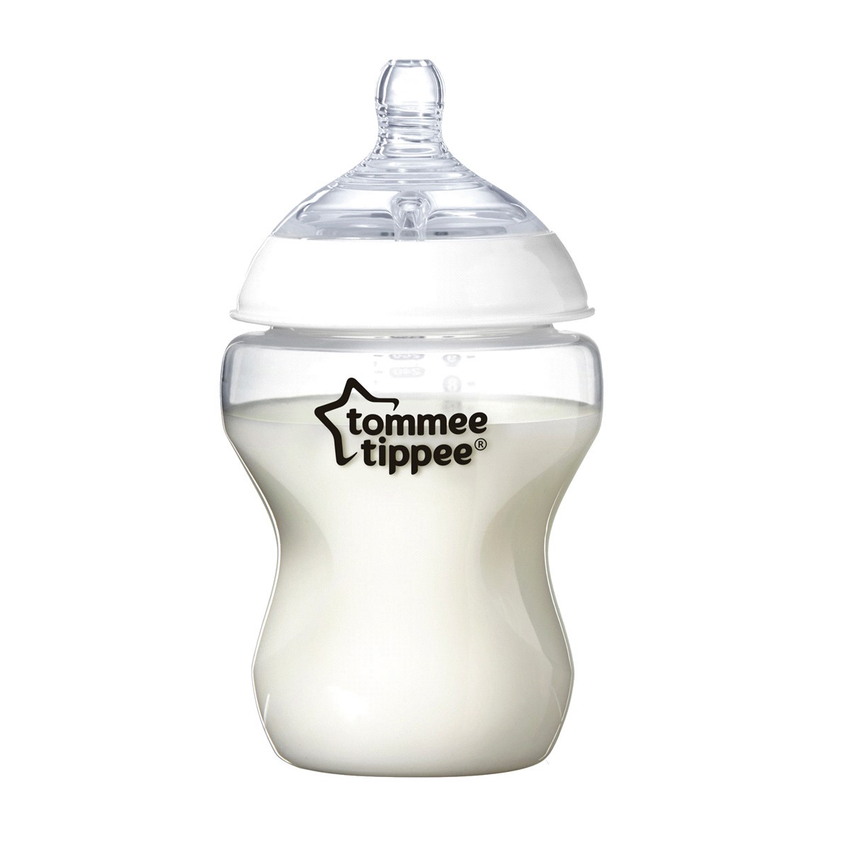slide 6 of 8, Tommee Tippee Closer to Nature 0 Months+ 9 Ounce Baby Bottles 3 ea, 3 ct