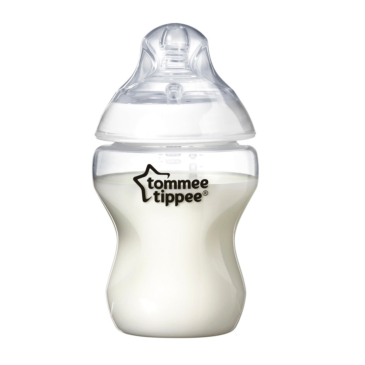 slide 5 of 8, Tommee Tippee Closer to Nature 0 Months+ 9 Ounce Baby Bottles 3 ea, 3 ct