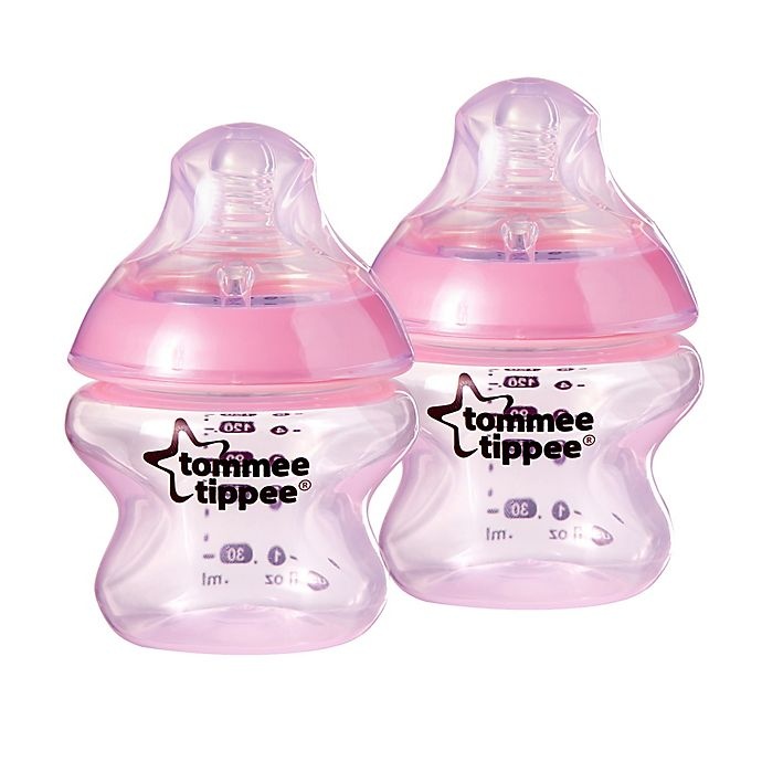  Tommee Tippee Closer to Nature, Newborn Baby Bottle Starter  Set – Pink, Girl : Baby