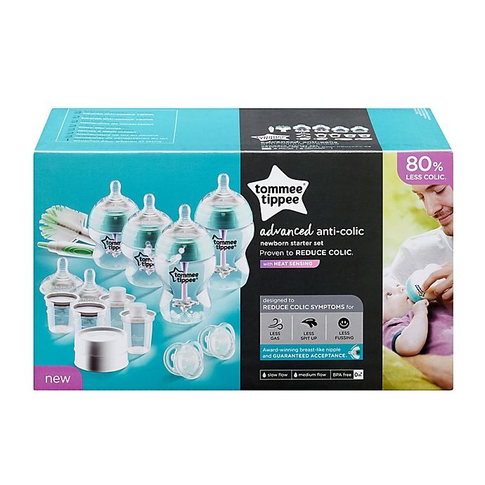 slide 9 of 12, Tommee Tippee Advanced Anti-Colic Newborn Bottle Feeding Starter Set, 1 ct