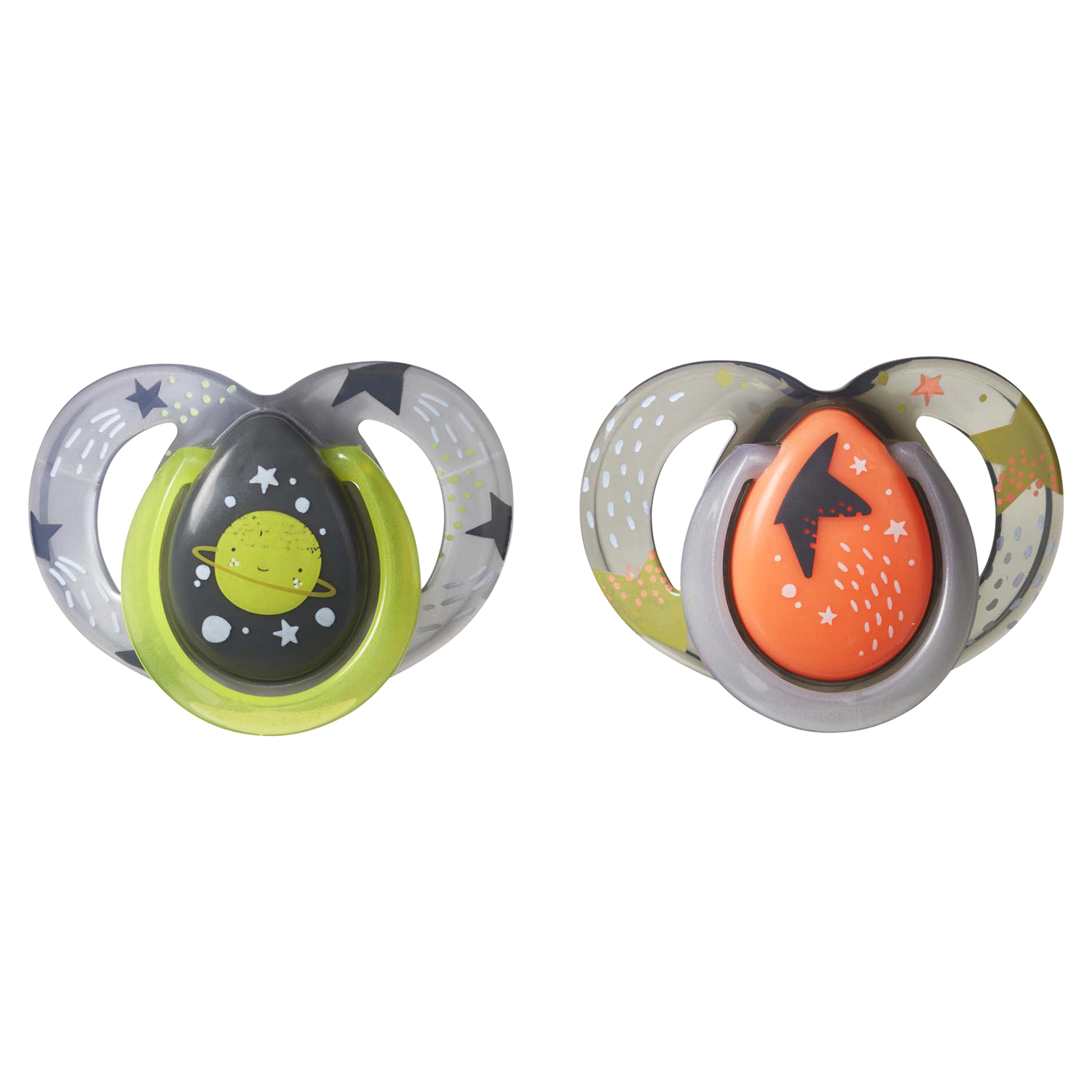 slide 3 of 4, Tommee Tippee Nt Pacifiers 18m, 2 ct