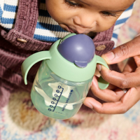 slide 3 of 5, Tommee Tippee Superstar Weighted Straw Cup 10oz, Green, 10 oz