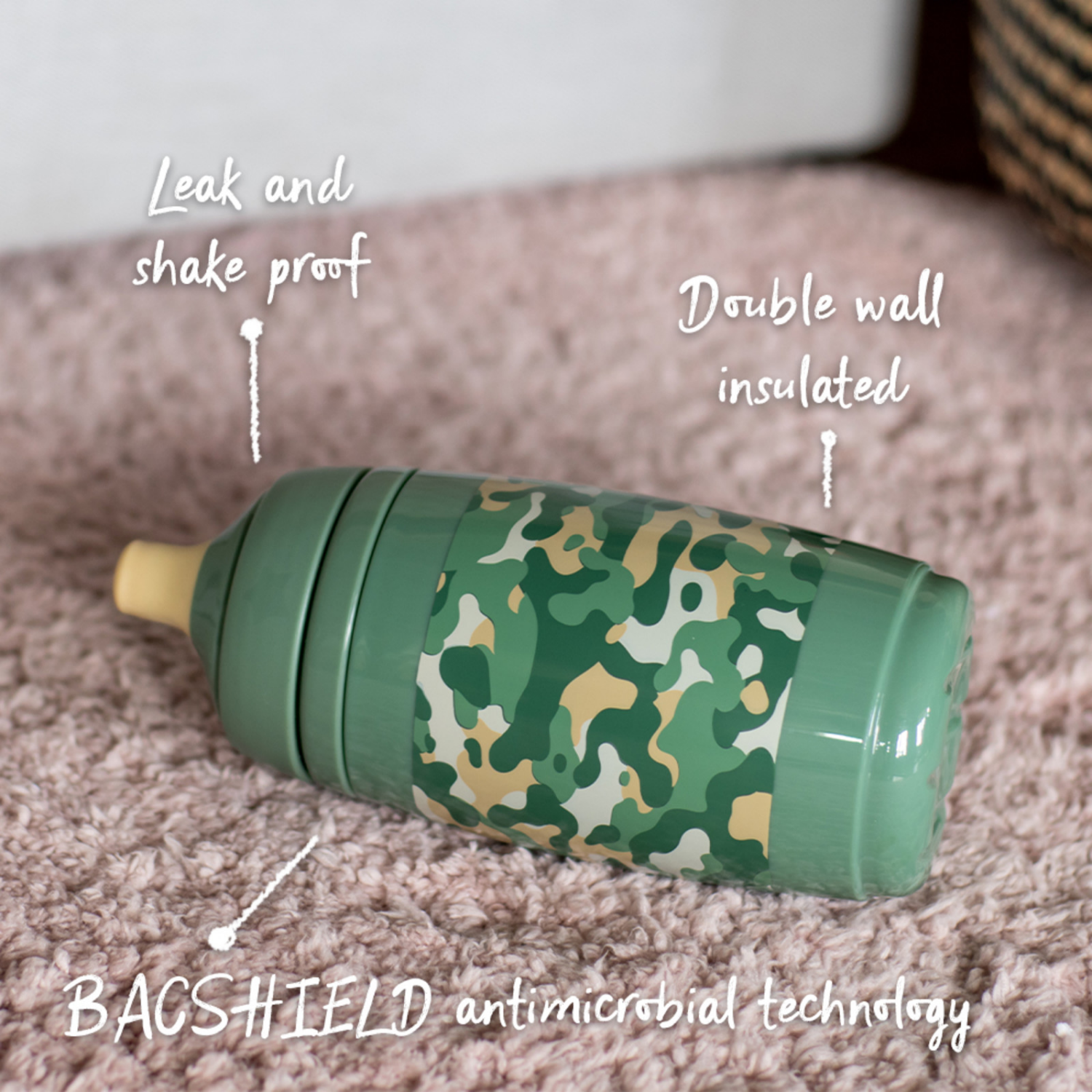slide 2 of 2, Tommee Tippee Superstar 12M+ Insulated Sportee Bottle, 1 ct