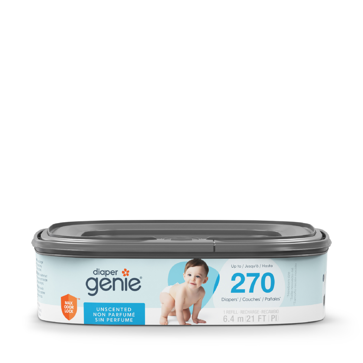 slide 1 of 1, Diaper Genie Classic Square Refill, 1 ct